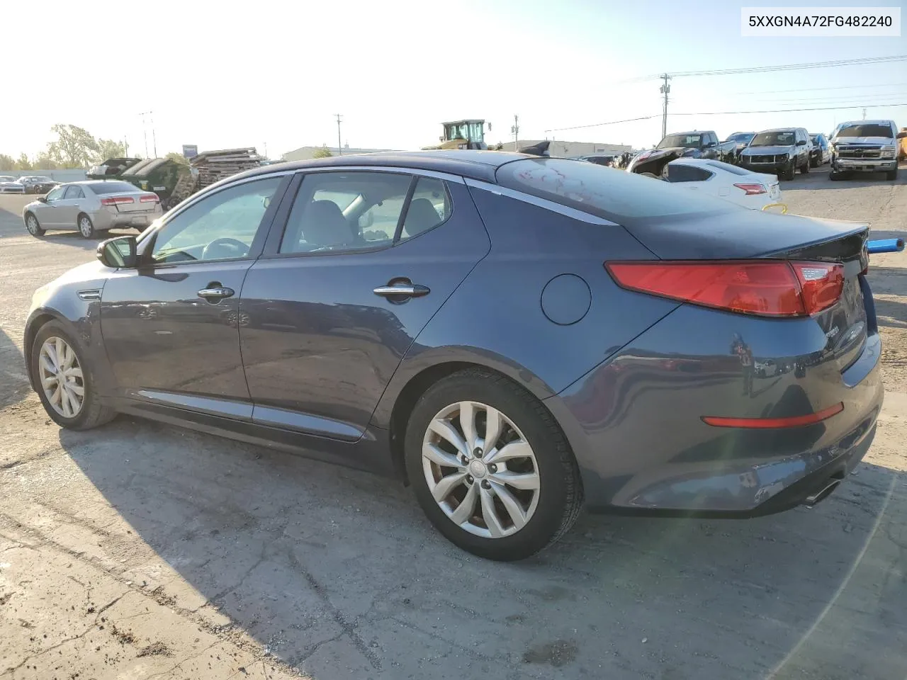 2015 Kia Optima Ex VIN: 5XXGN4A72FG482240 Lot: 74258564