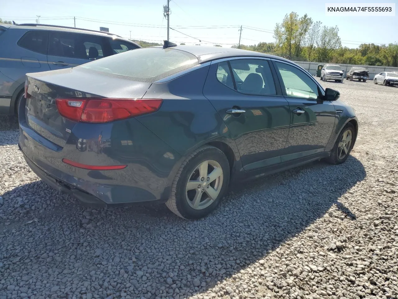 KNAGM4A74F5555693 2015 Kia Optima Lx