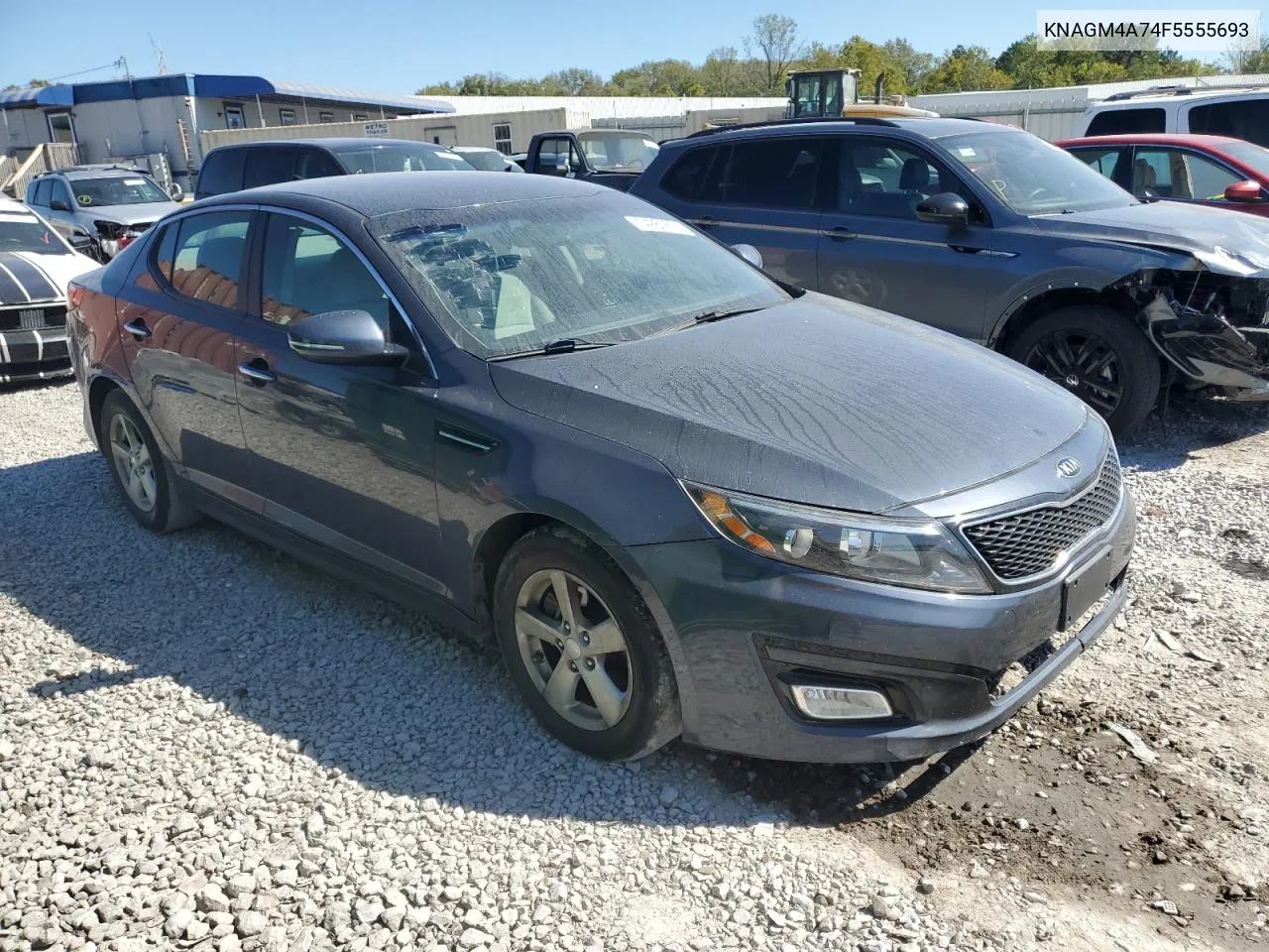 KNAGM4A74F5555693 2015 Kia Optima Lx