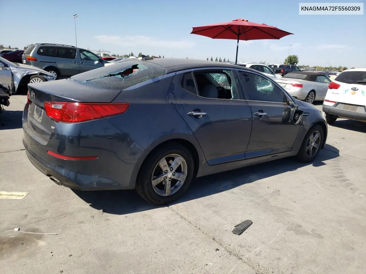 2015 Kia Optima Lx VIN: KNAGM4A72F5560309 Lot: 74296194