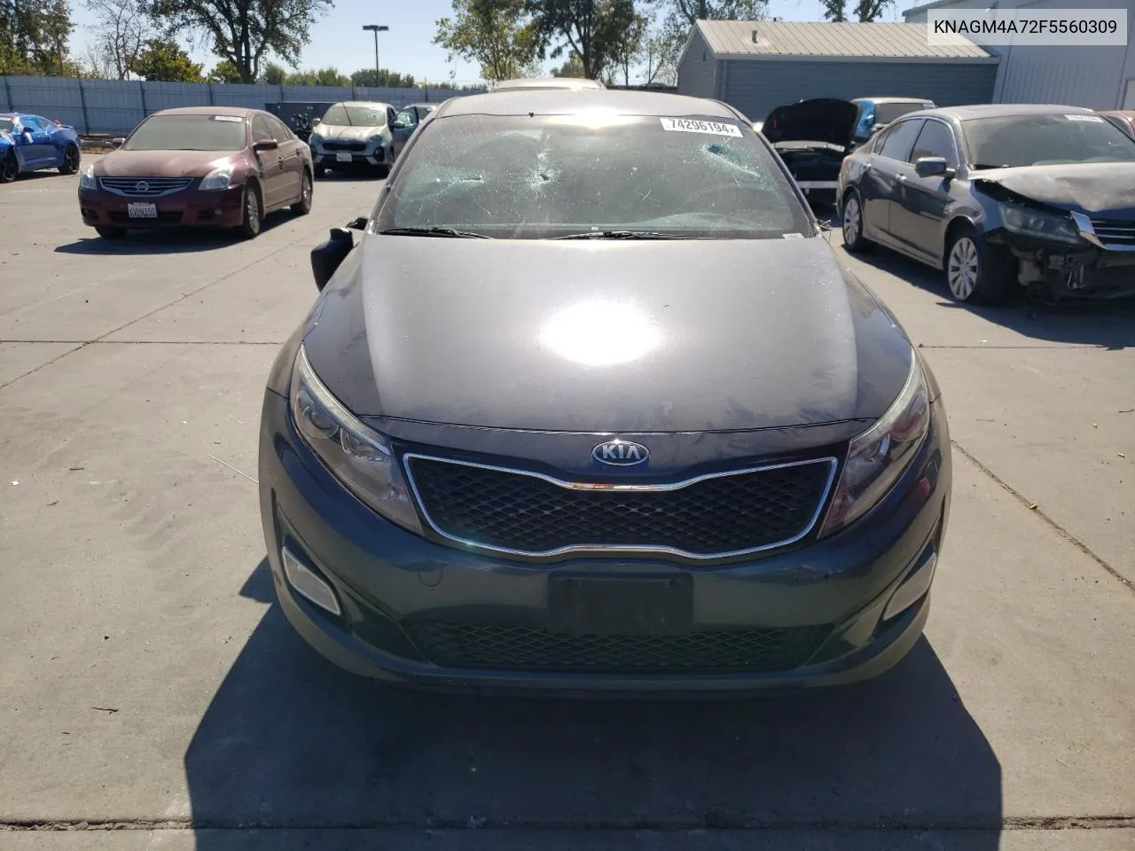 KNAGM4A72F5560309 2015 Kia Optima Lx