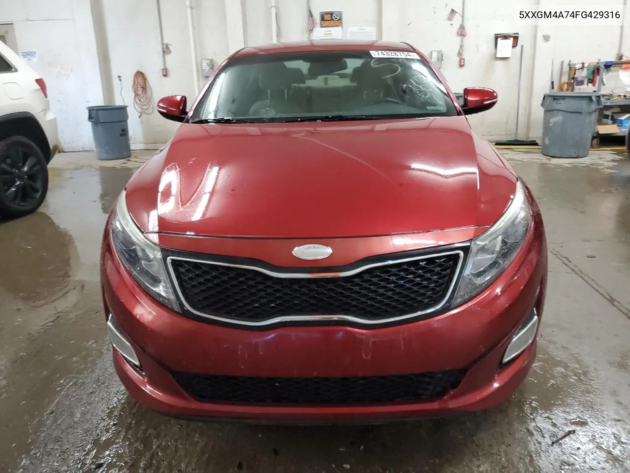 5XXGM4A74FG429316 2015 Kia Optima Lx