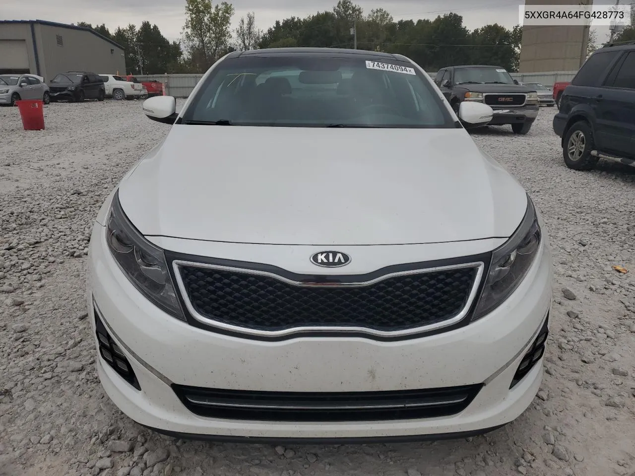 2015 Kia Optima Sx VIN: 5XXGR4A64FG428773 Lot: 74374094