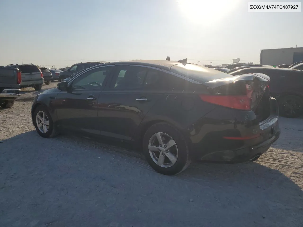 5XXGM4A74FG487927 2015 Kia Optima Lx