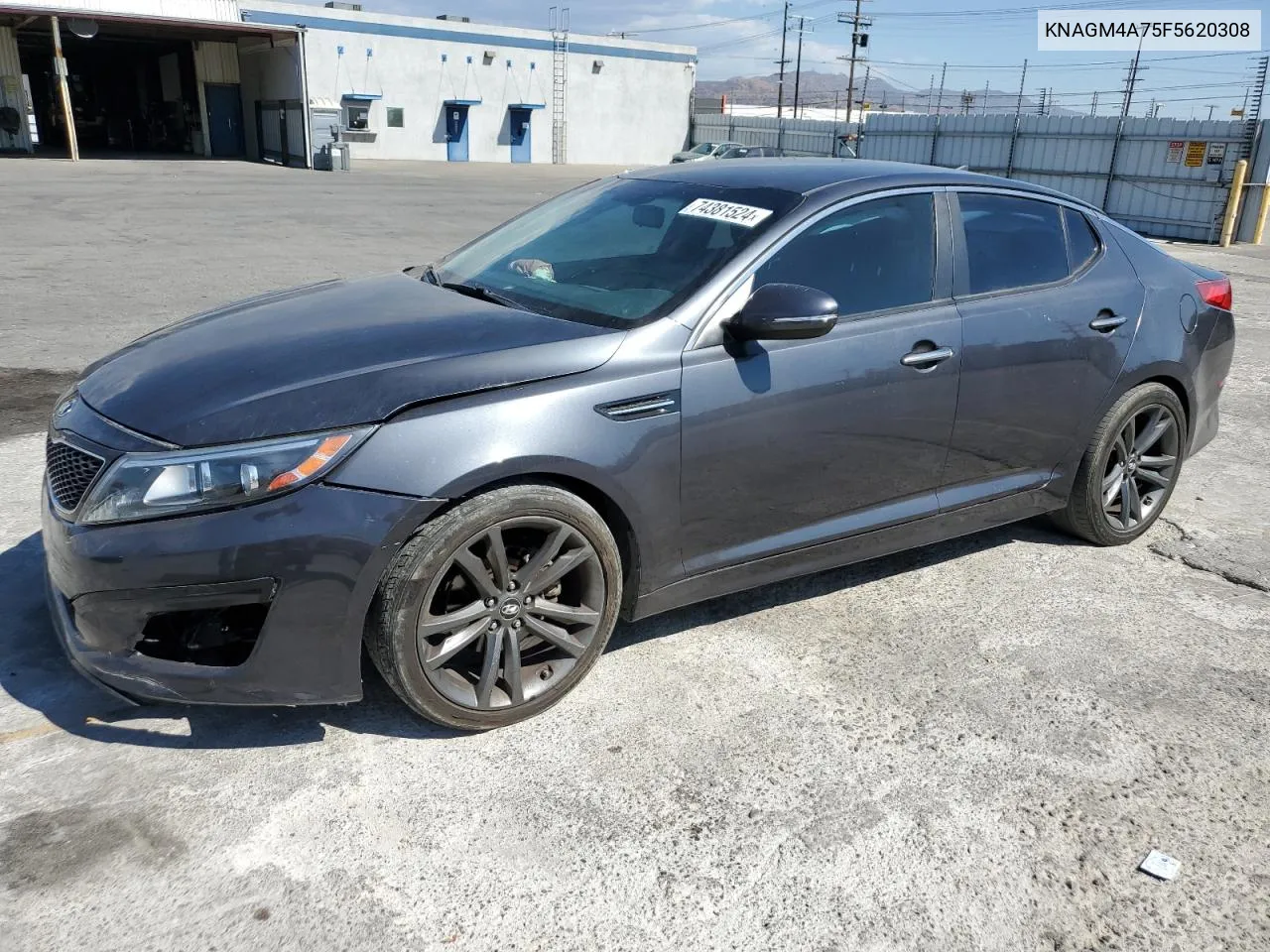 2015 Kia Optima Lx VIN: KNAGM4A75F5620308 Lot: 74381524