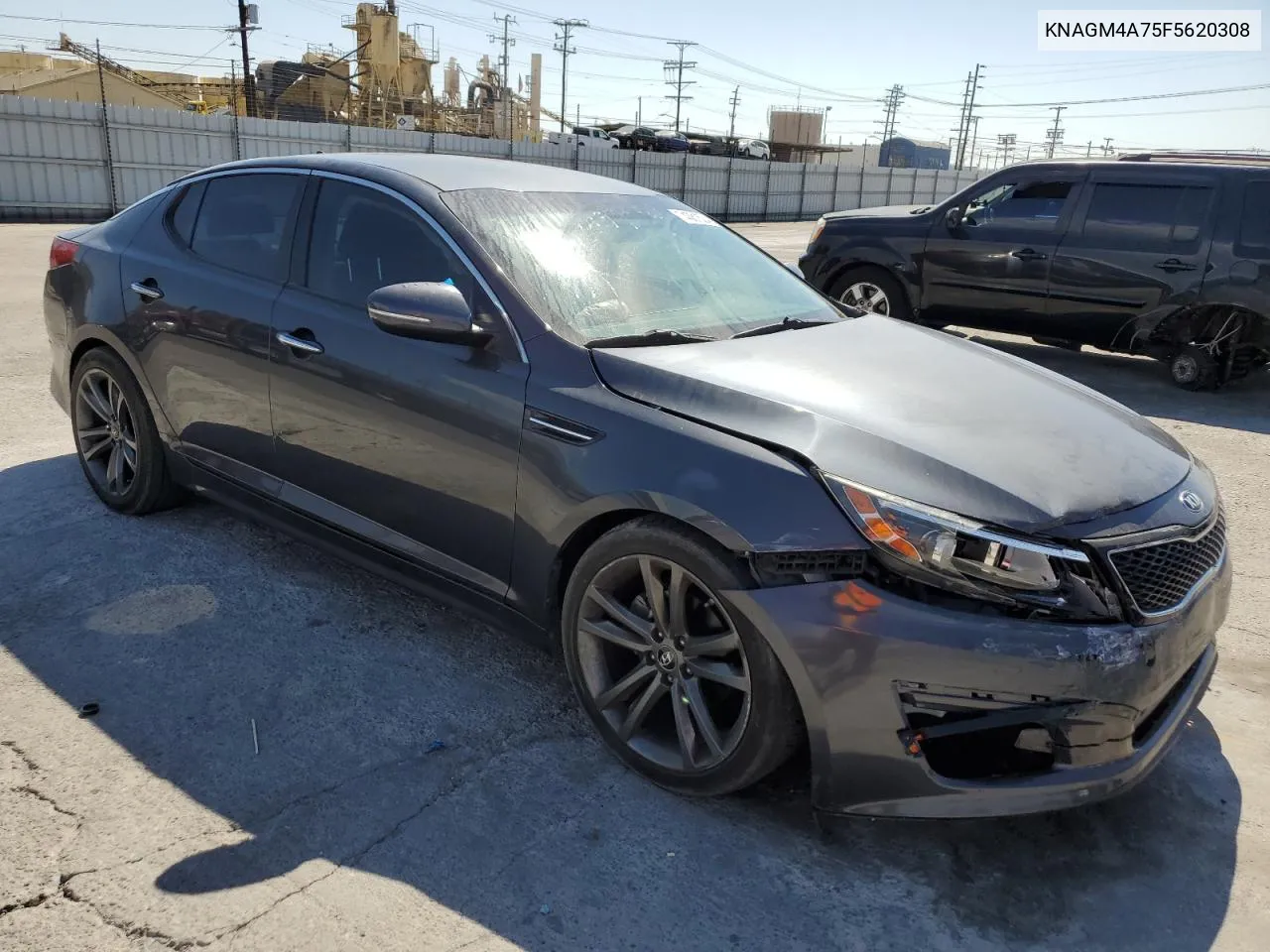 2015 Kia Optima Lx VIN: KNAGM4A75F5620308 Lot: 74381524