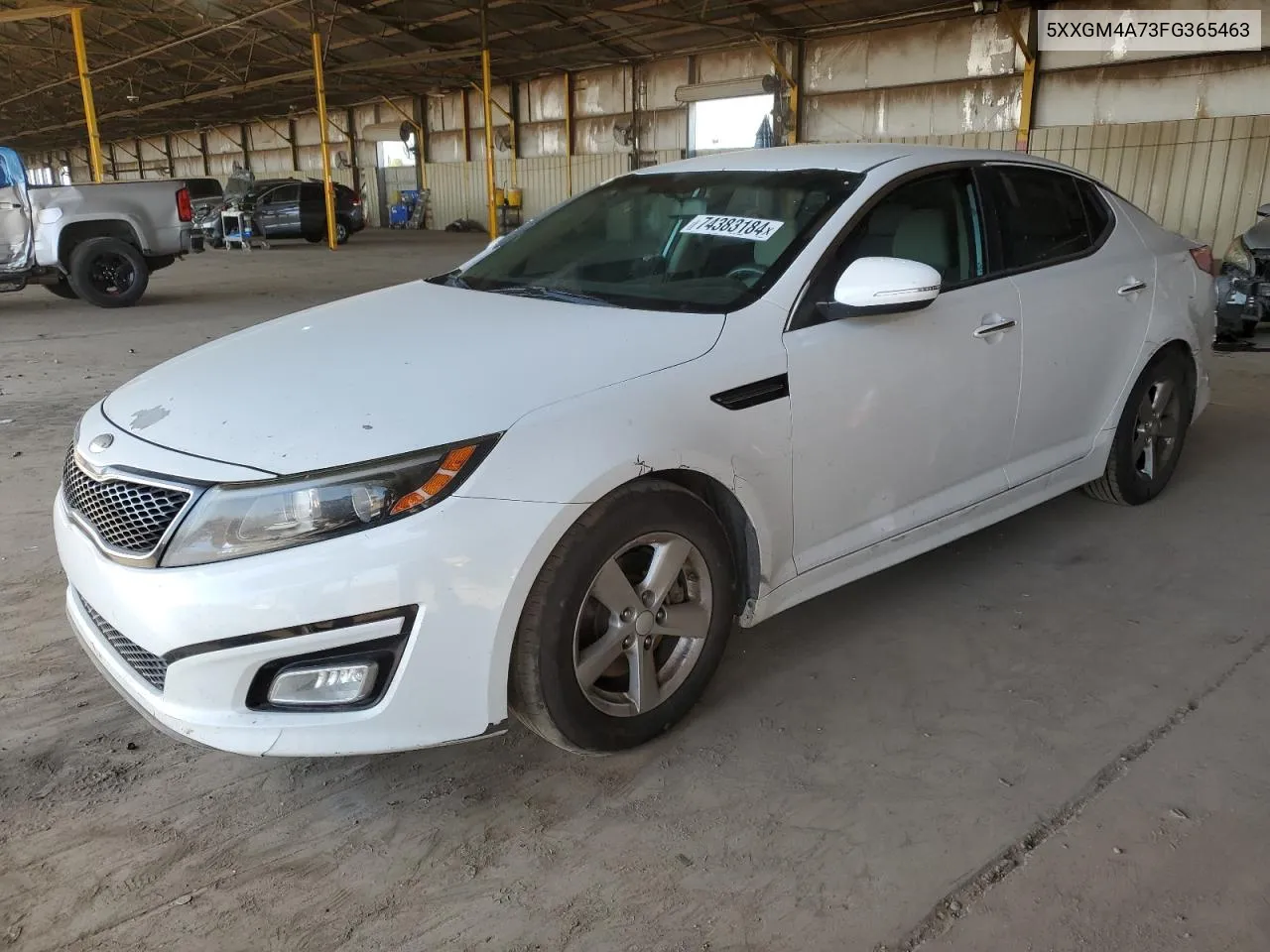 5XXGM4A73FG365463 2015 Kia Optima Lx