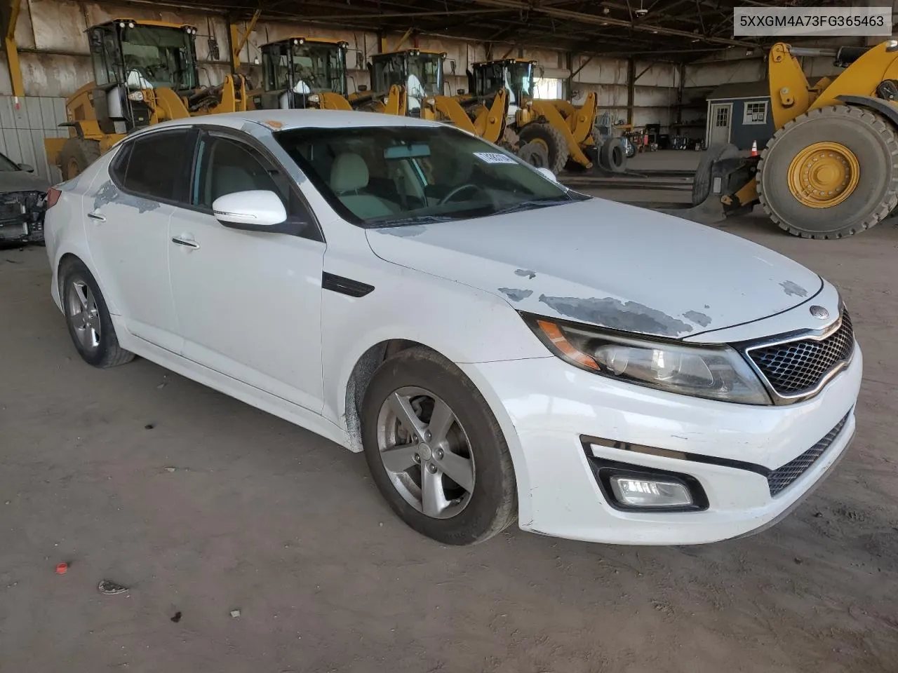 2015 Kia Optima Lx VIN: 5XXGM4A73FG365463 Lot: 74383184