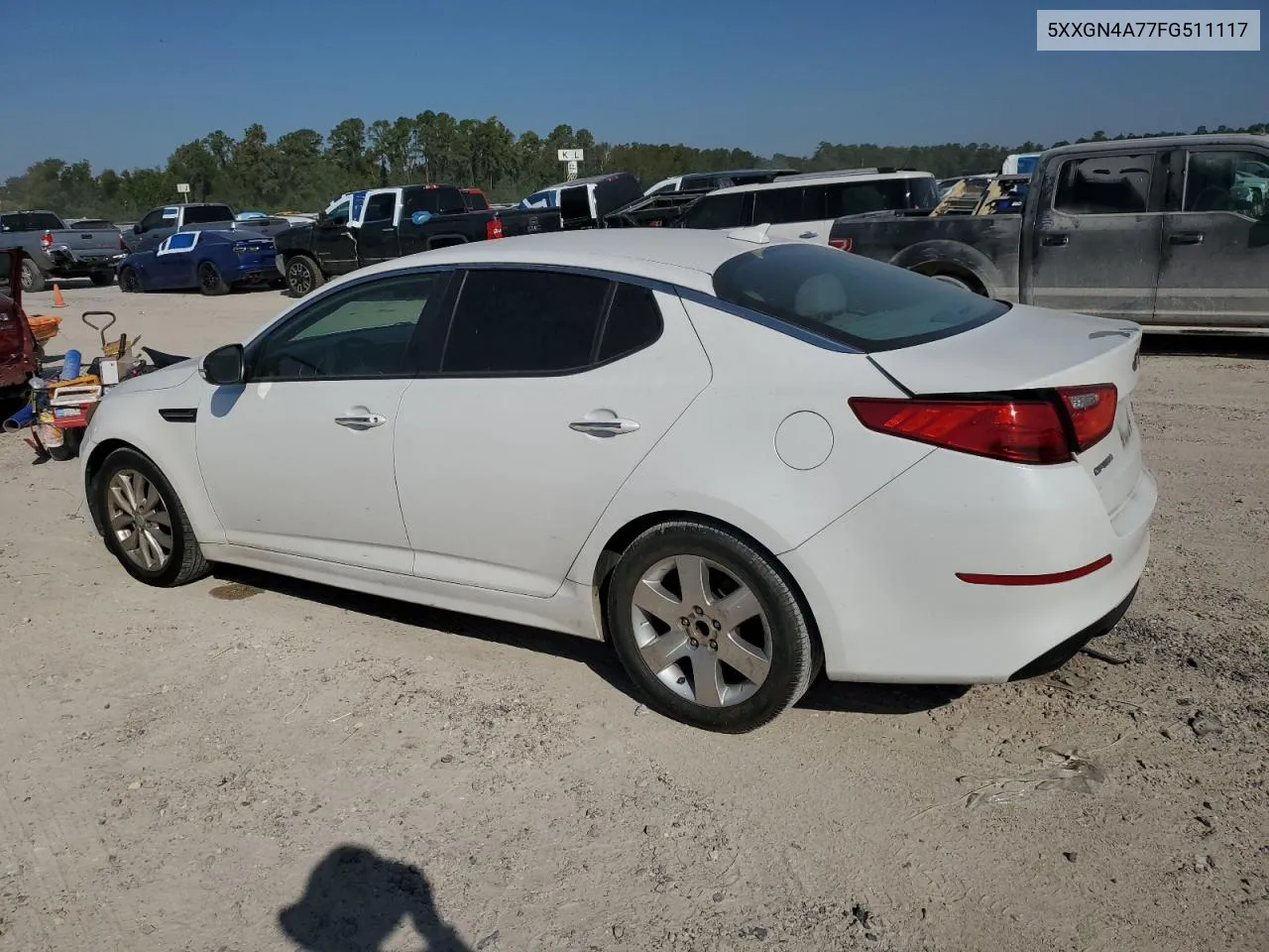 2015 Kia Optima Ex VIN: 5XXGN4A77FG511117 Lot: 74384514