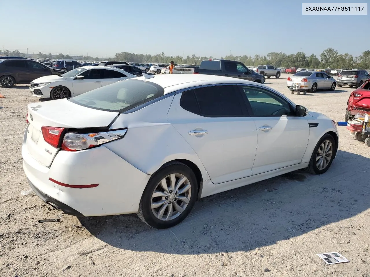 2015 Kia Optima Ex VIN: 5XXGN4A77FG511117 Lot: 74384514