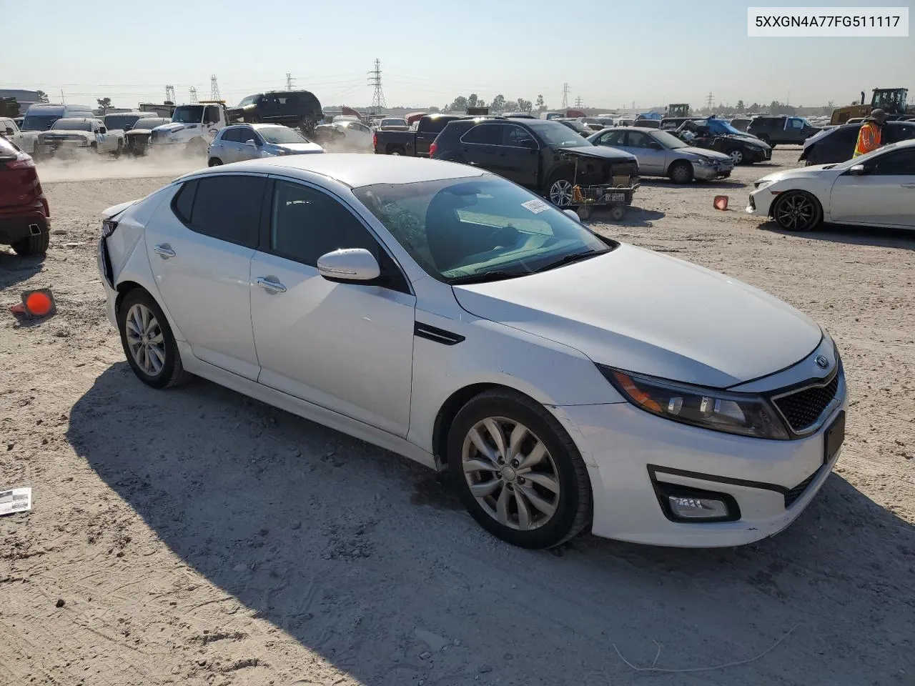 5XXGN4A77FG511117 2015 Kia Optima Ex