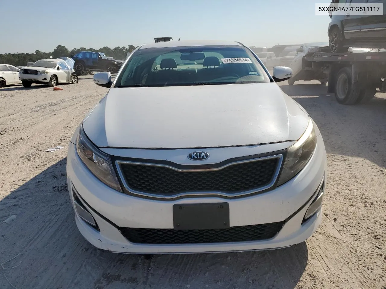 2015 Kia Optima Ex VIN: 5XXGN4A77FG511117 Lot: 74384514