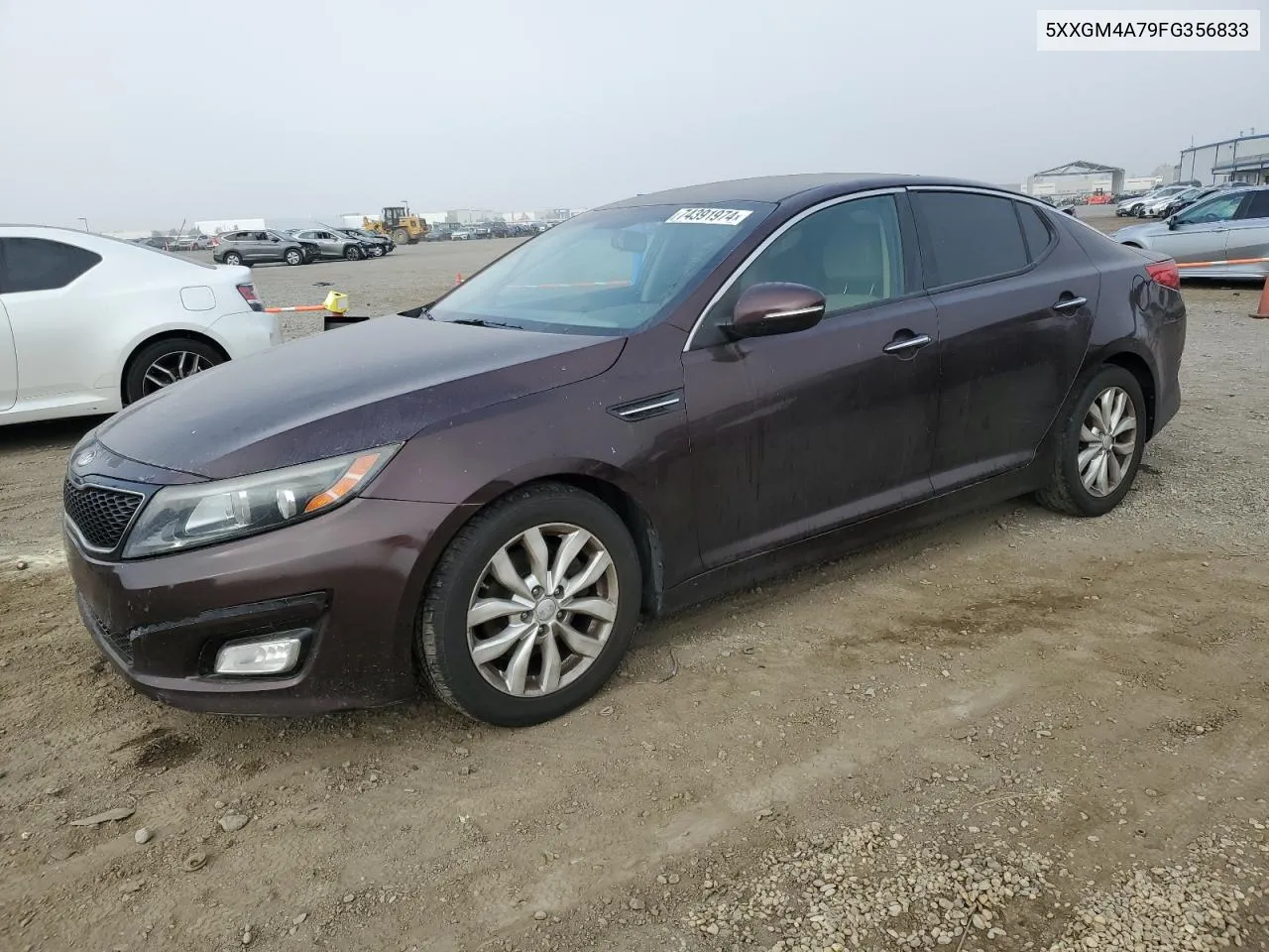 5XXGM4A79FG356833 2015 Kia Optima Lx