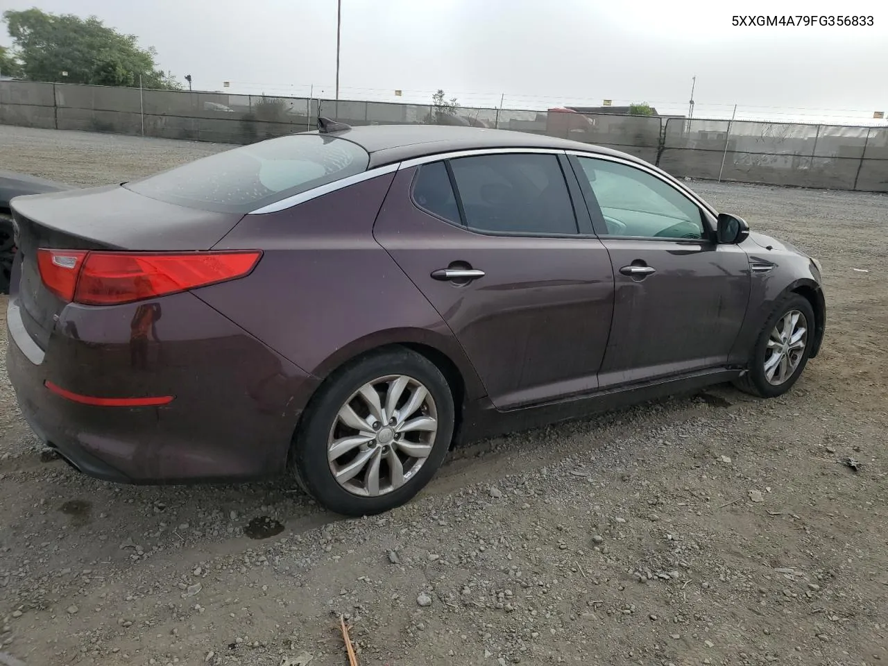 2015 Kia Optima Lx VIN: 5XXGM4A79FG356833 Lot: 74391974