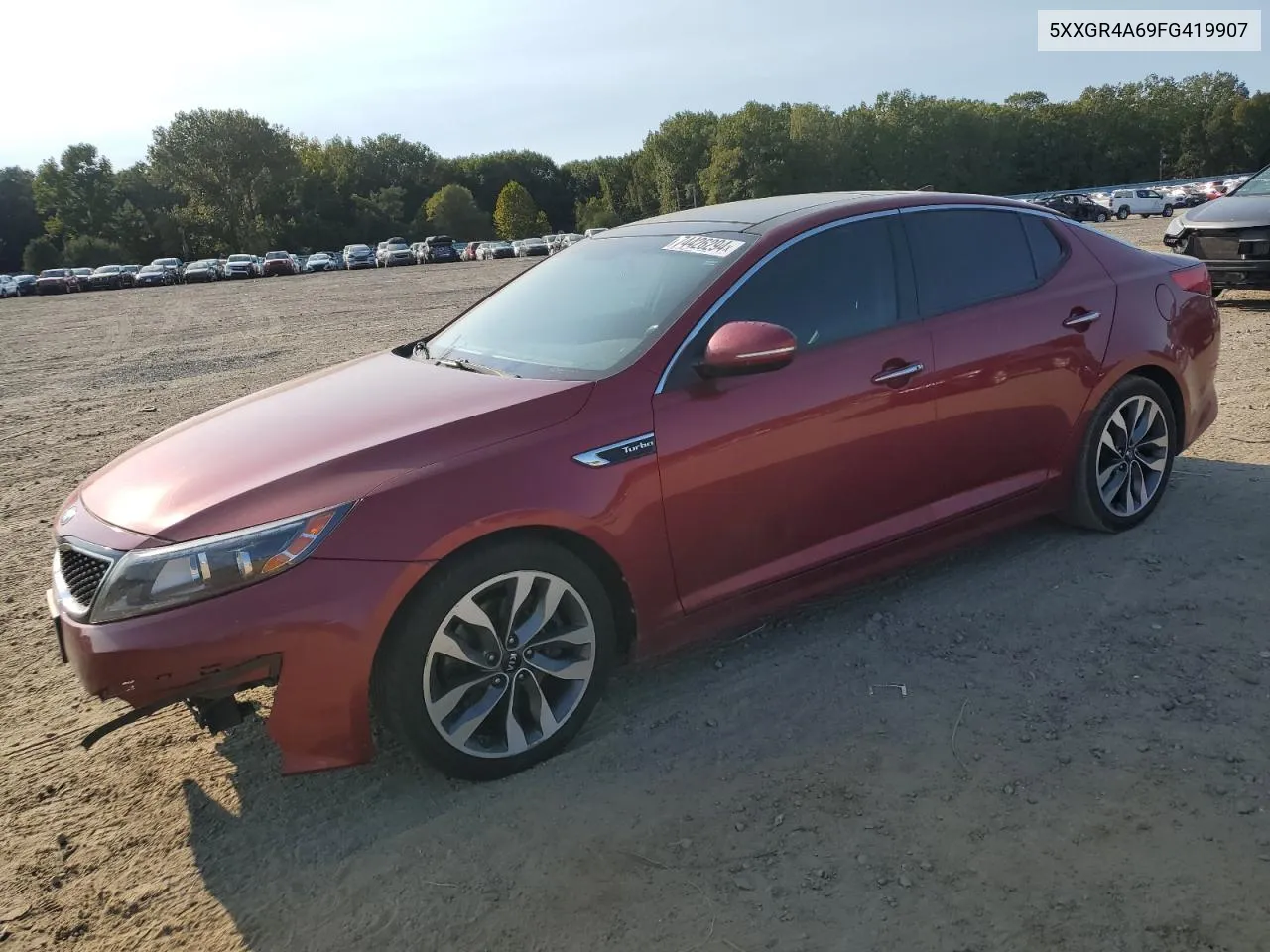 5XXGR4A69FG419907 2015 Kia Optima Sx