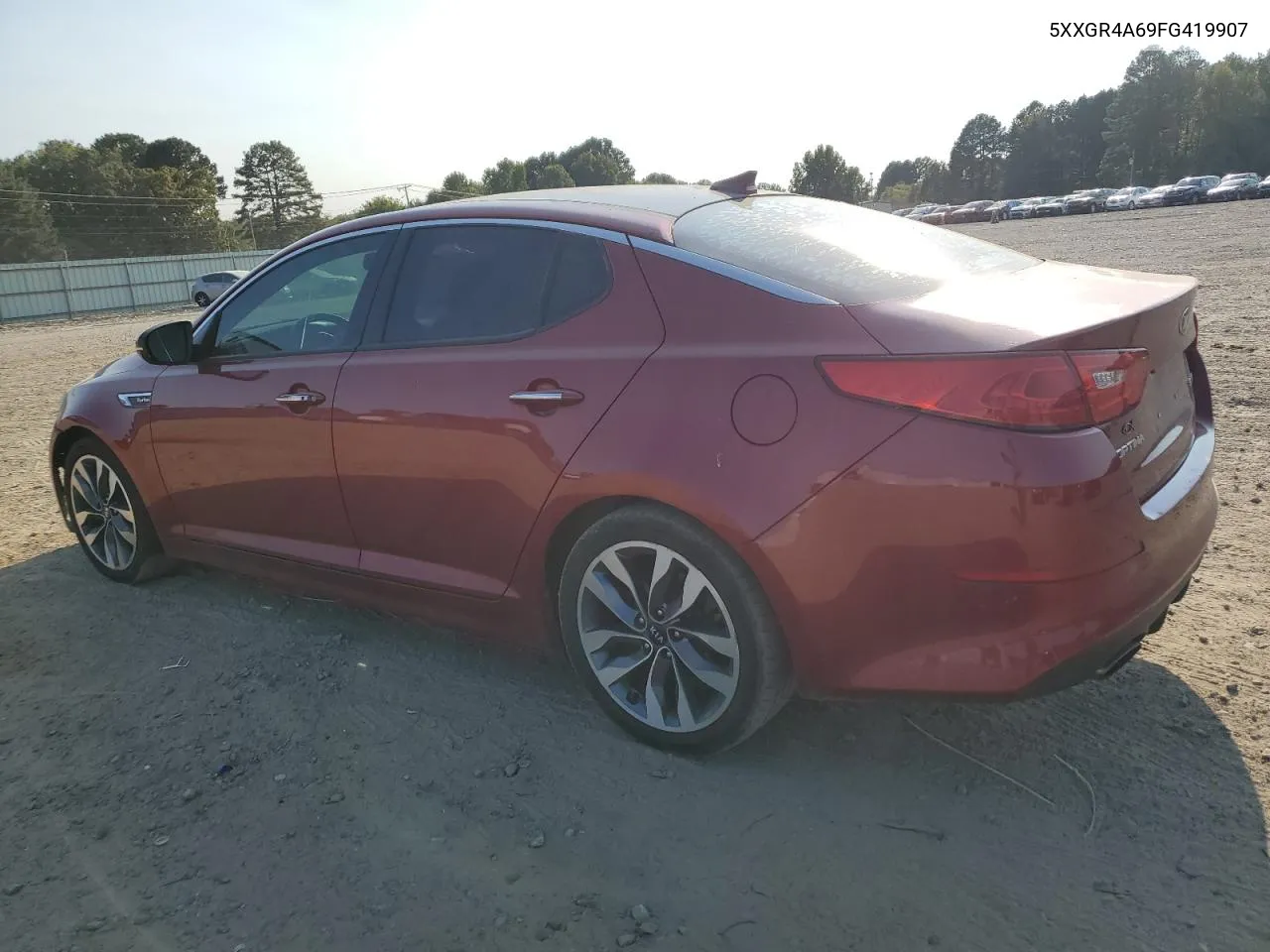 2015 Kia Optima Sx VIN: 5XXGR4A69FG419907 Lot: 74426294