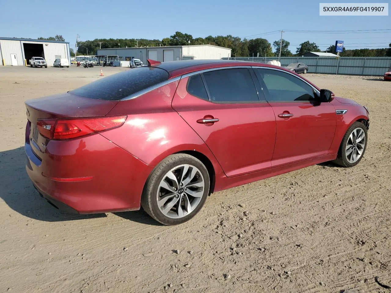 2015 Kia Optima Sx VIN: 5XXGR4A69FG419907 Lot: 74426294