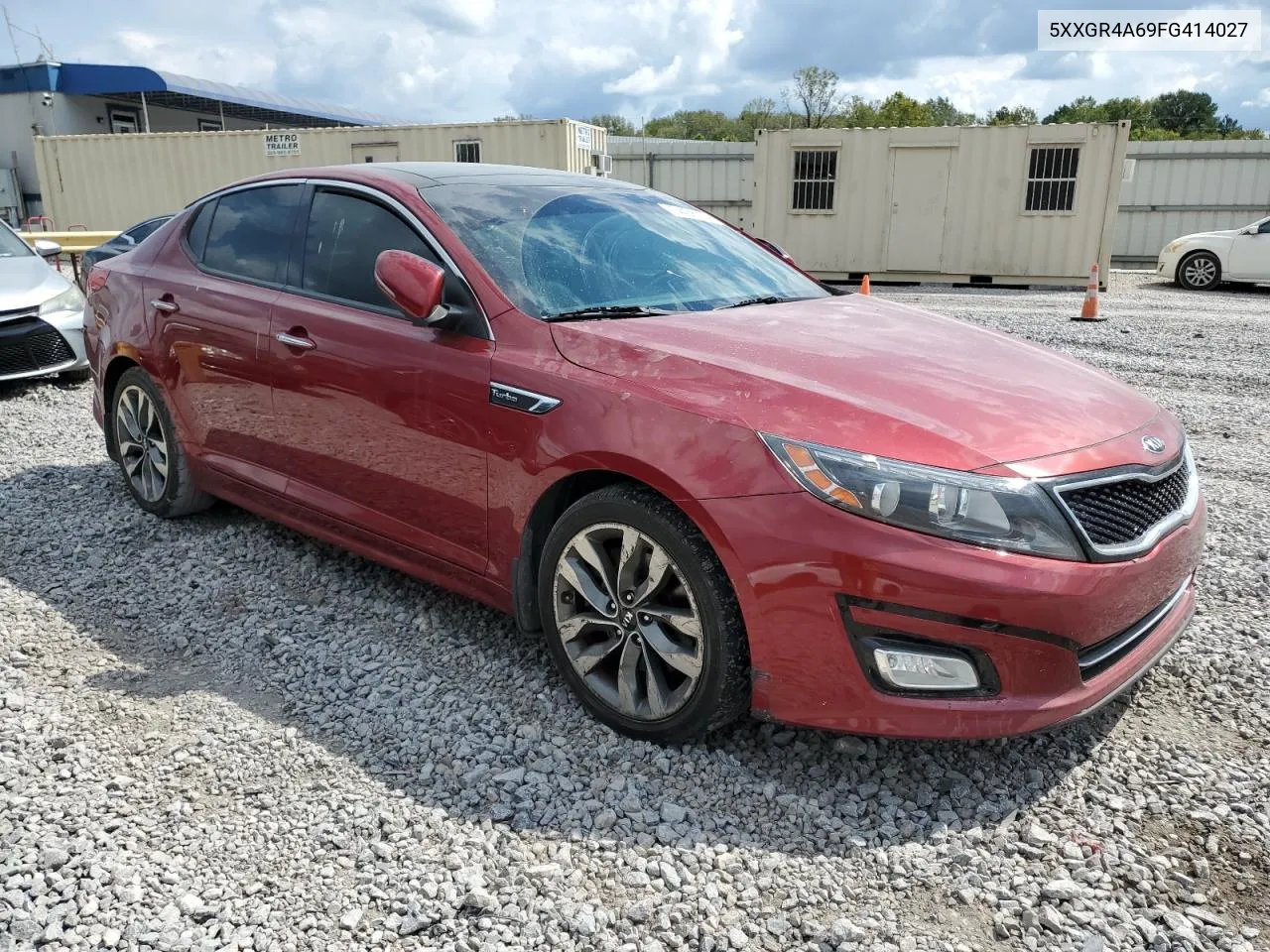 5XXGR4A69FG414027 2015 Kia Optima Sx