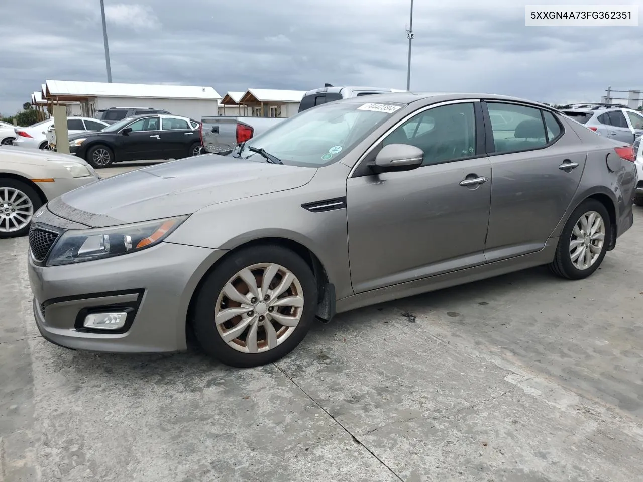 2015 Kia Optima Ex VIN: 5XXGN4A73FG362351 Lot: 74442394