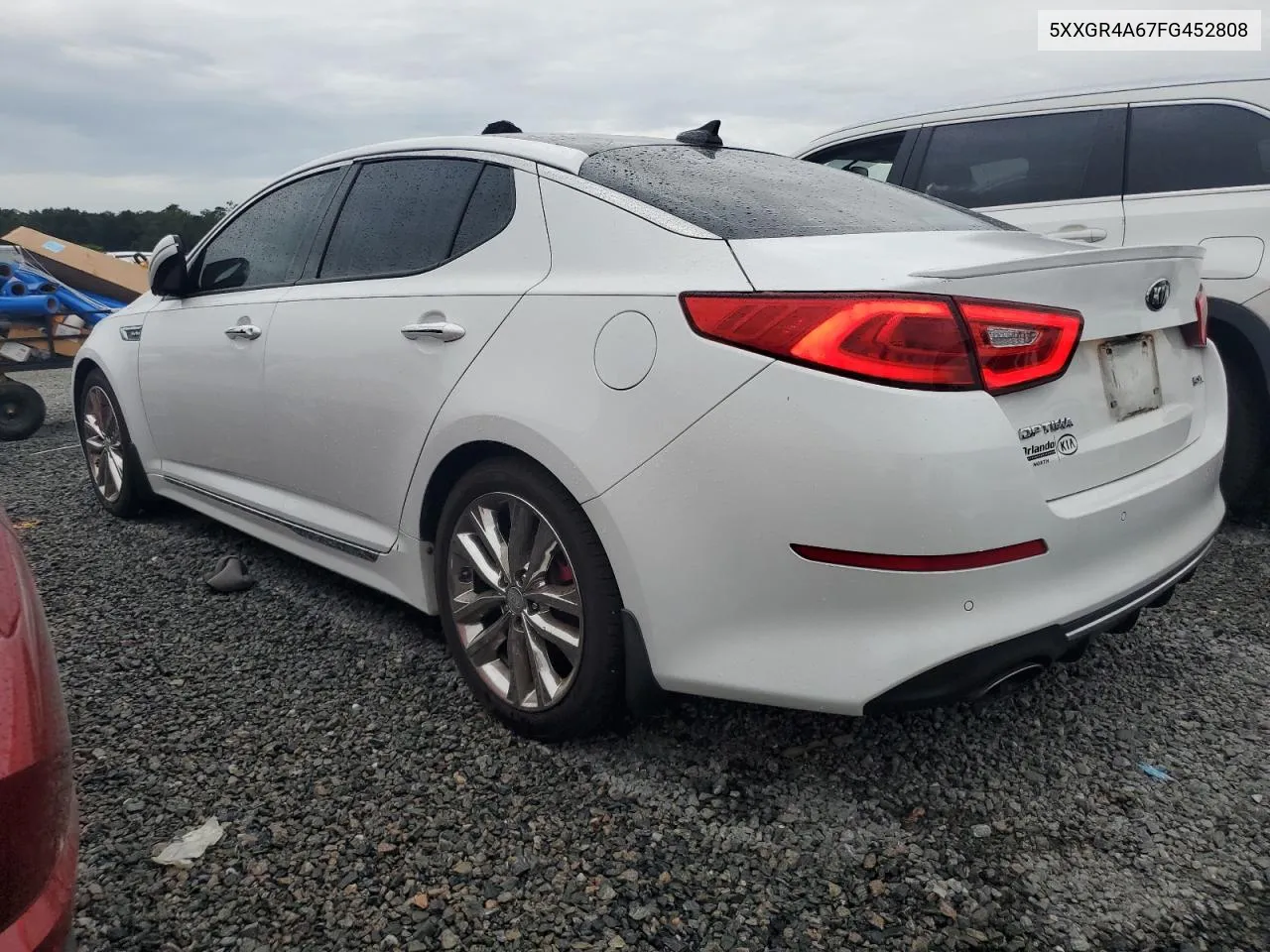 5XXGR4A67FG452808 2015 Kia Optima Sx