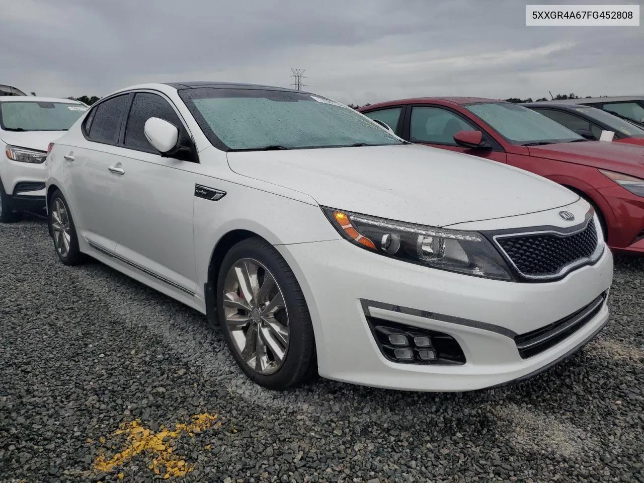 5XXGR4A67FG452808 2015 Kia Optima Sx