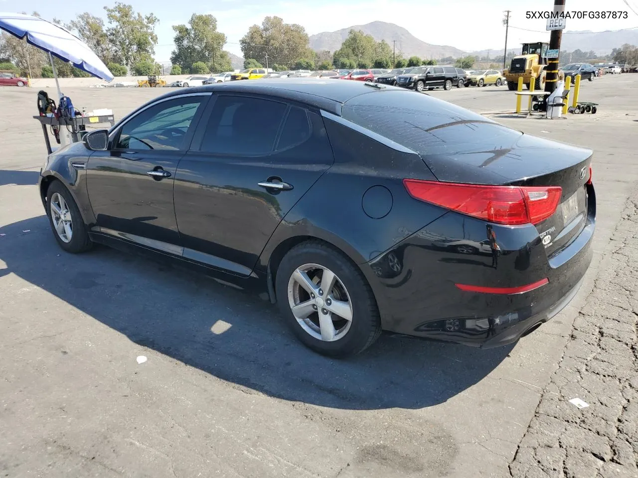 5XXGM4A70FG387873 2015 Kia Optima Lx