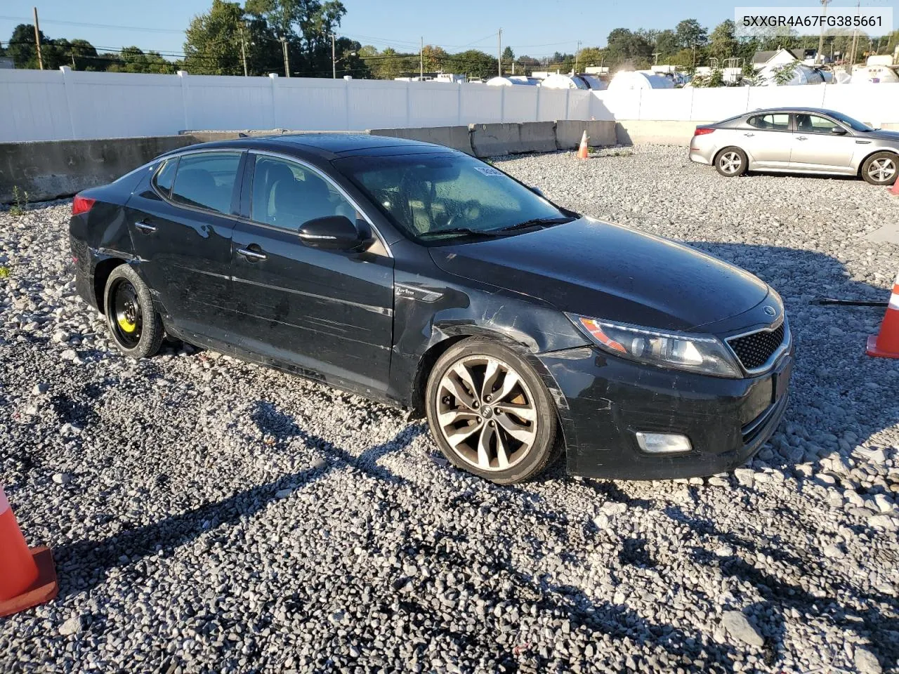 2015 Kia Optima Sx VIN: 5XXGR4A67FG385661 Lot: 74515424