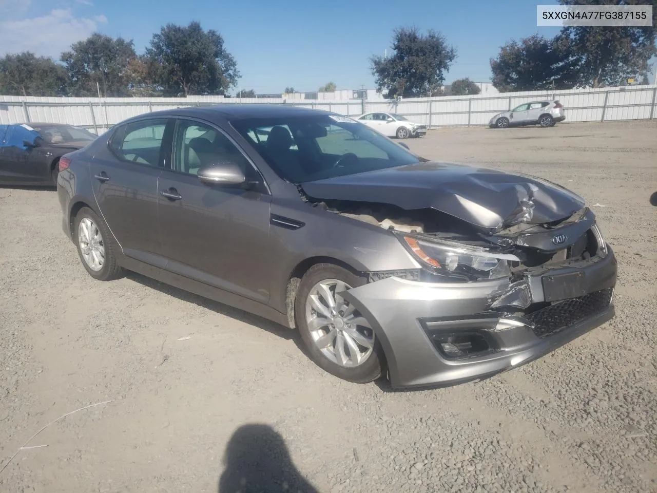 2015 Kia Optima Ex VIN: 5XXGN4A77FG387155 Lot: 74532004