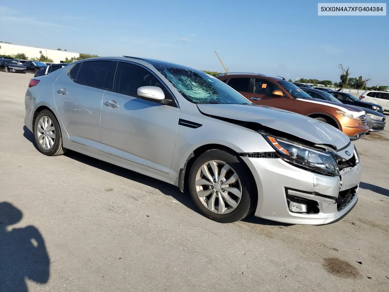 5XXGN4A7XFG404384 2015 Kia Optima Ex