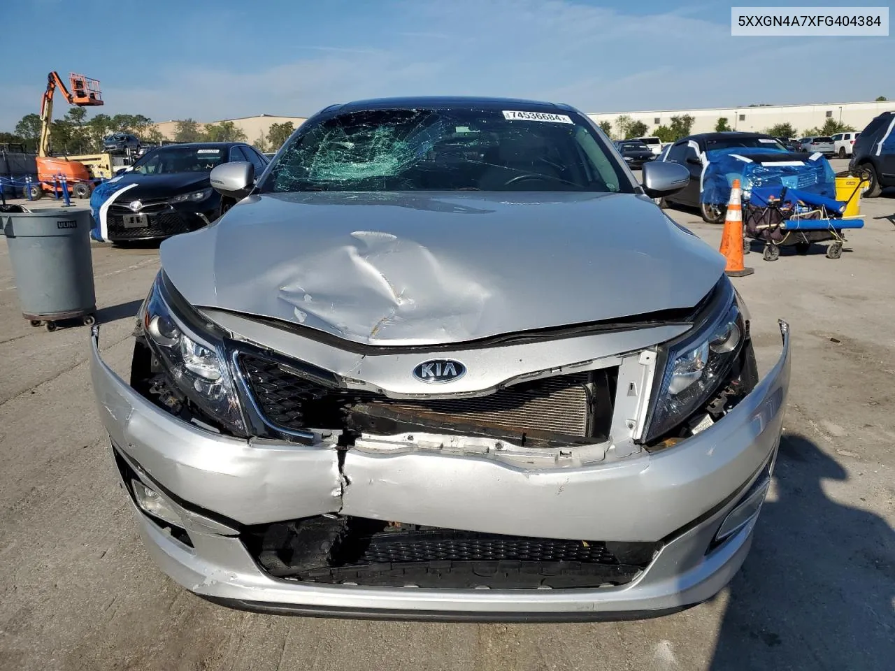 5XXGN4A7XFG404384 2015 Kia Optima Ex