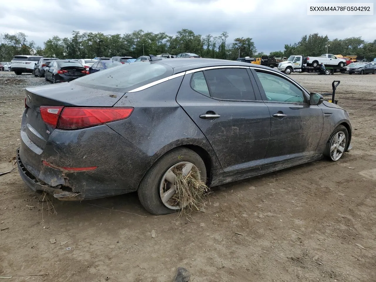 2015 Kia Optima Lx VIN: 5XXGM4A78FG504292 Lot: 74607224