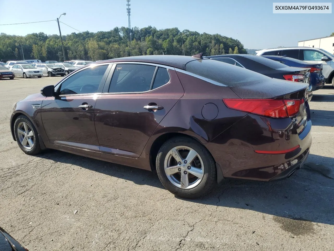 5XXGM4A79FG493674 2015 Kia Optima Lx