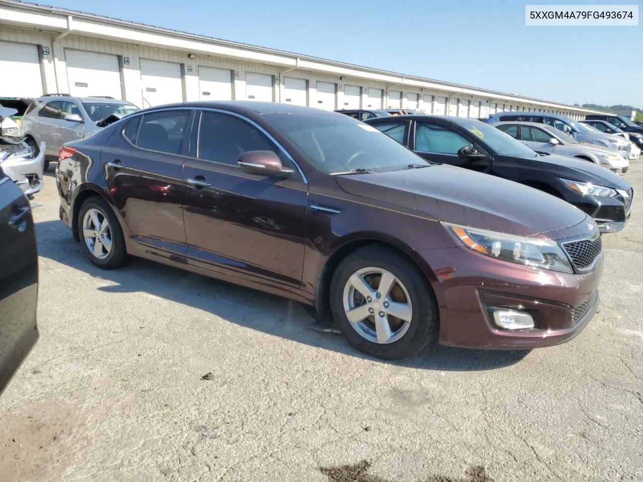 5XXGM4A79FG493674 2015 Kia Optima Lx