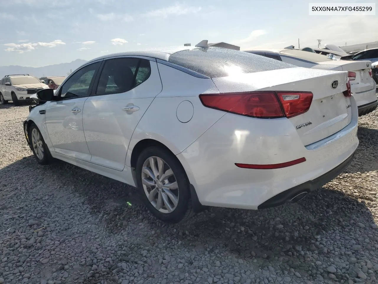 2015 Kia Optima Ex VIN: 5XXGN4A7XFG455299 Lot: 74783794