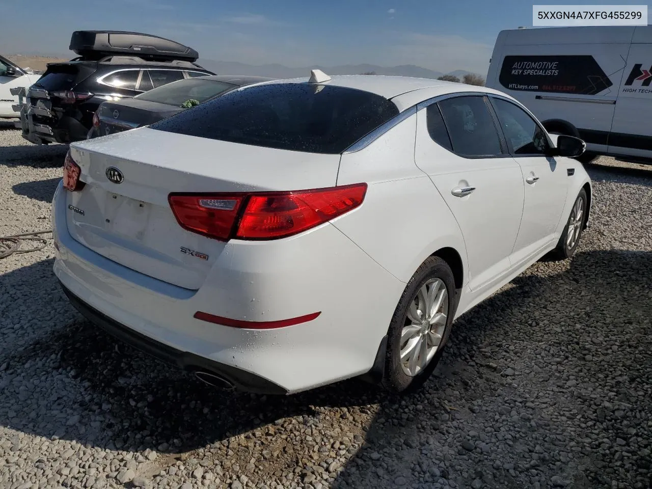 2015 Kia Optima Ex VIN: 5XXGN4A7XFG455299 Lot: 74783794