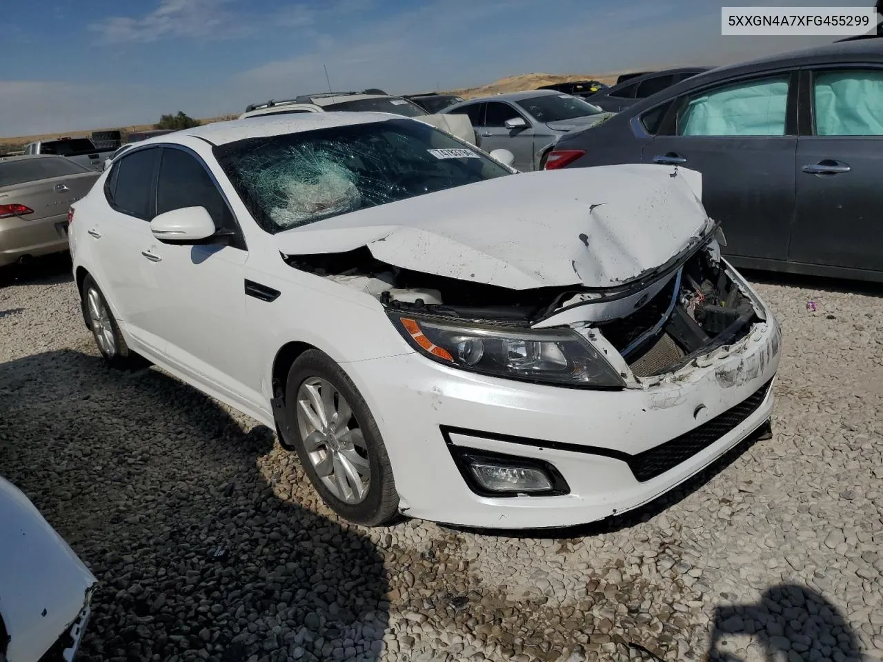 2015 Kia Optima Ex VIN: 5XXGN4A7XFG455299 Lot: 74783794