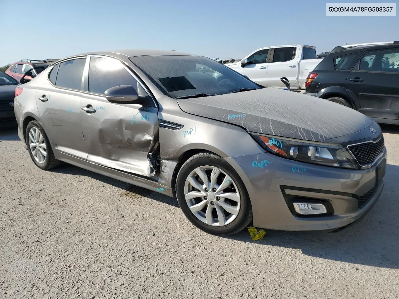 2015 Kia Optima Lx VIN: 5XXGM4A78FG508357 Lot: 74787804