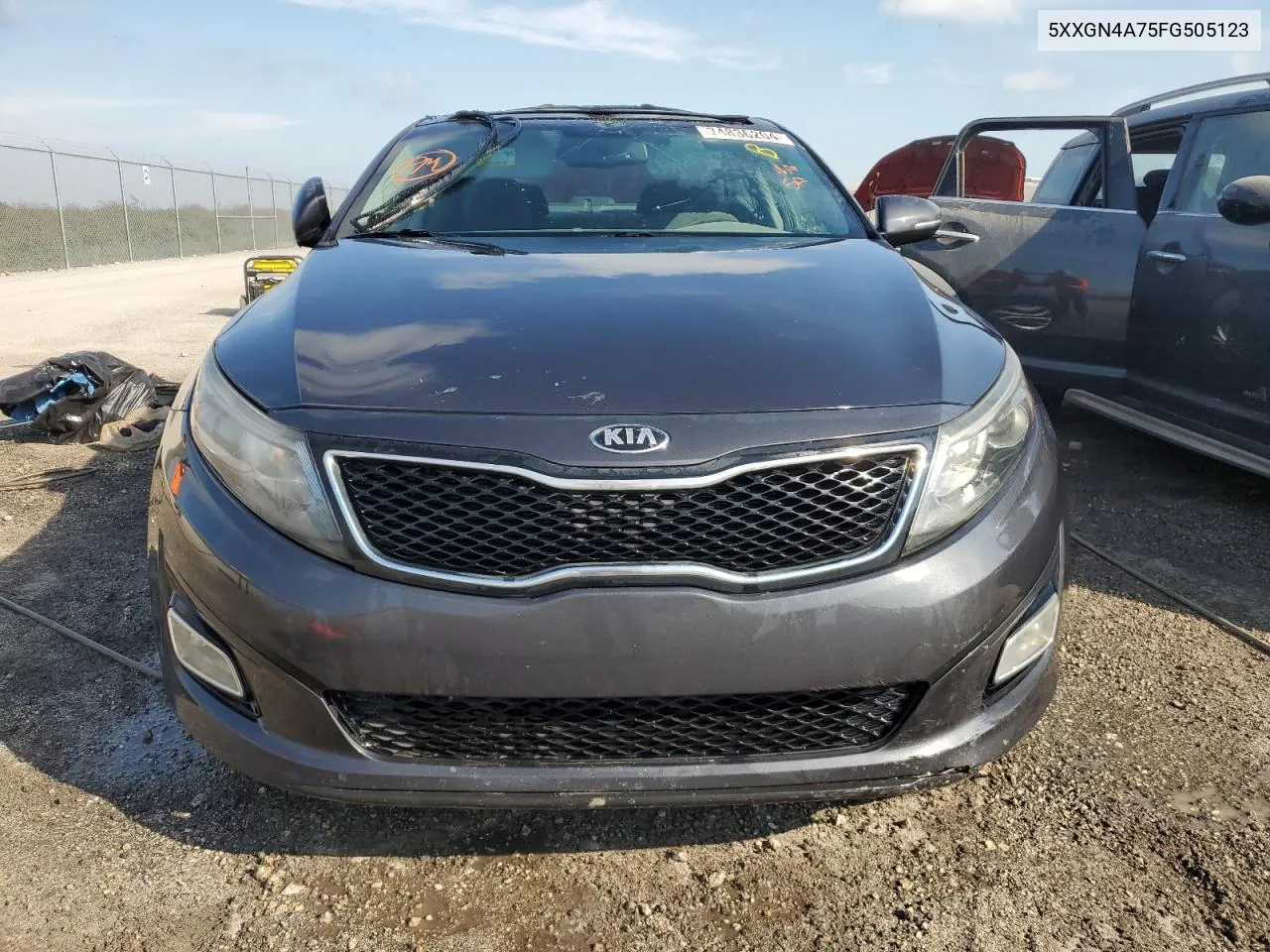 2015 Kia Optima Ex VIN: 5XXGN4A75FG505123 Lot: 74836204