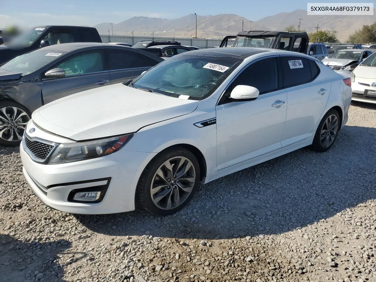 2015 Kia Optima Sx VIN: 5XXGR4A68FG379173 Lot: 74907164