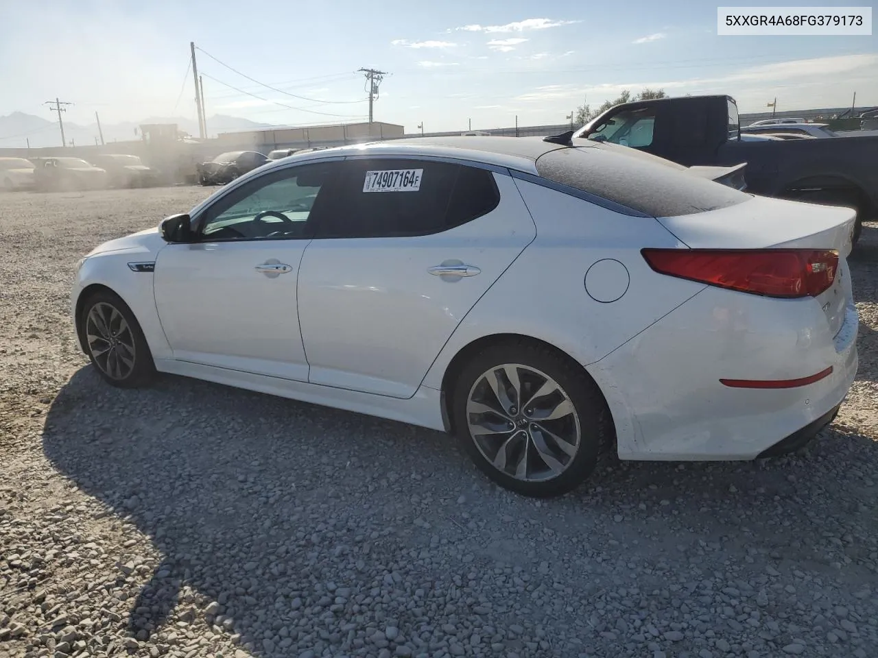 2015 Kia Optima Sx VIN: 5XXGR4A68FG379173 Lot: 74907164