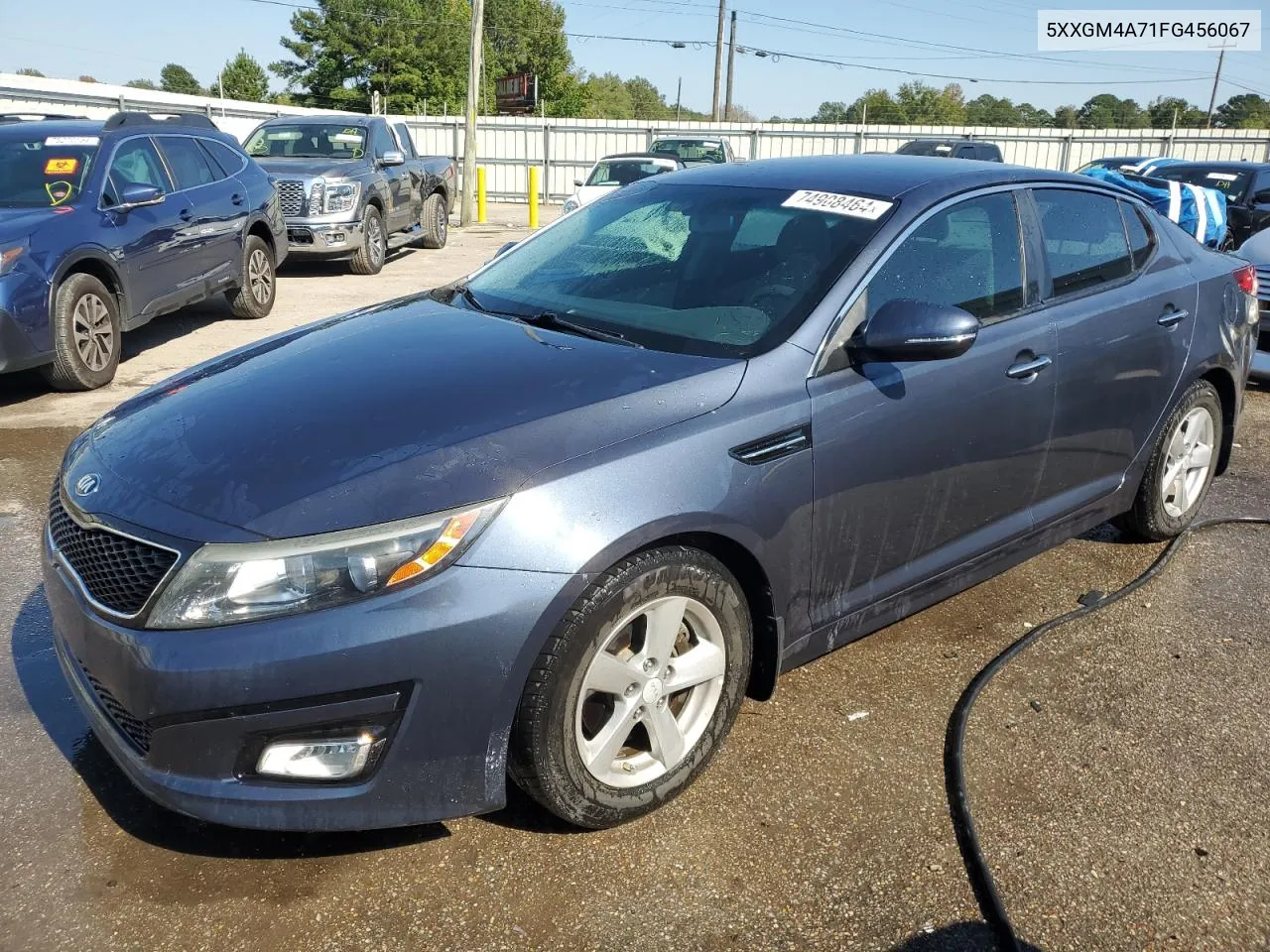 5XXGM4A71FG456067 2015 Kia Optima Lx