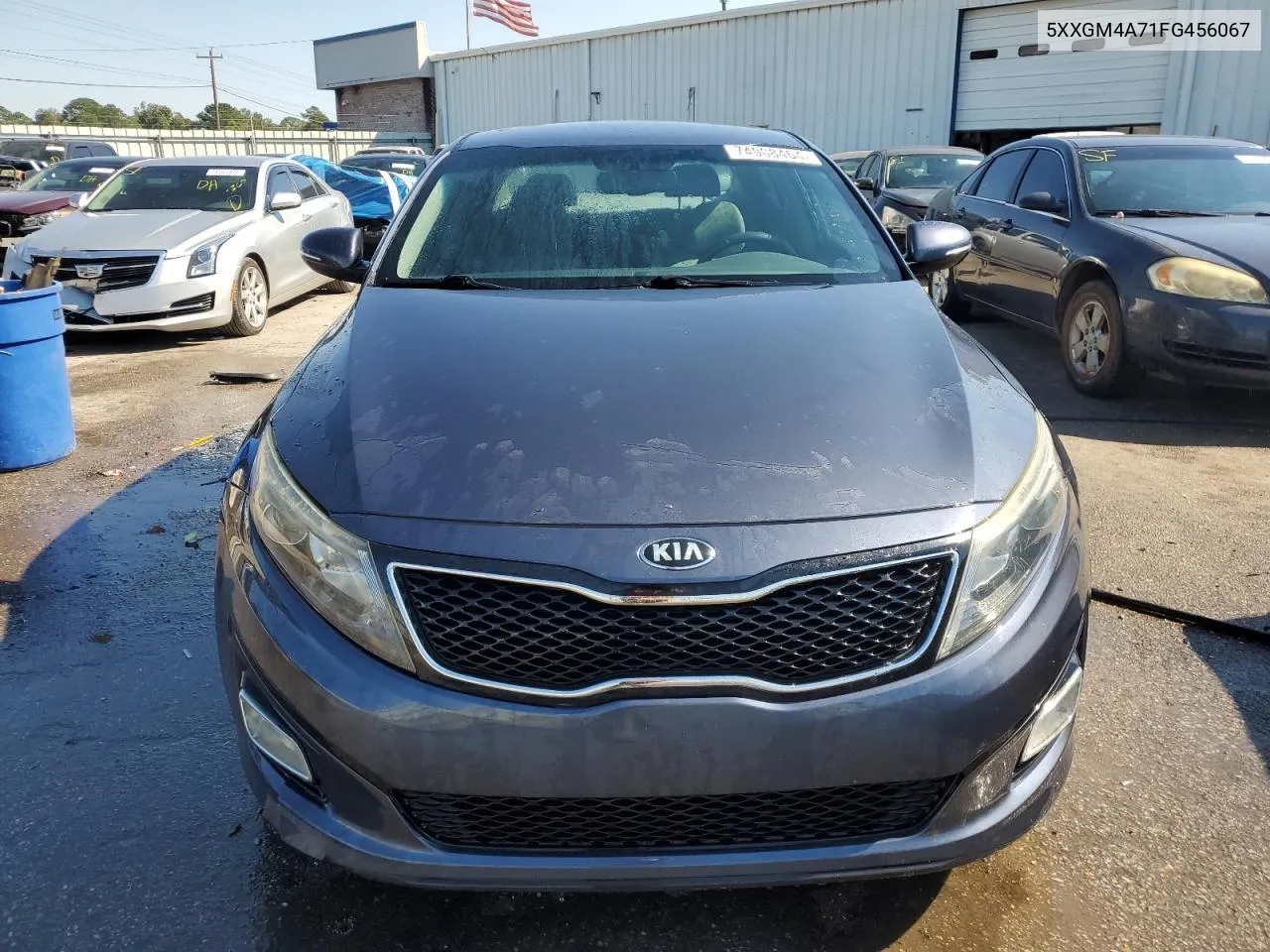 2015 Kia Optima Lx VIN: 5XXGM4A71FG456067 Lot: 74908464