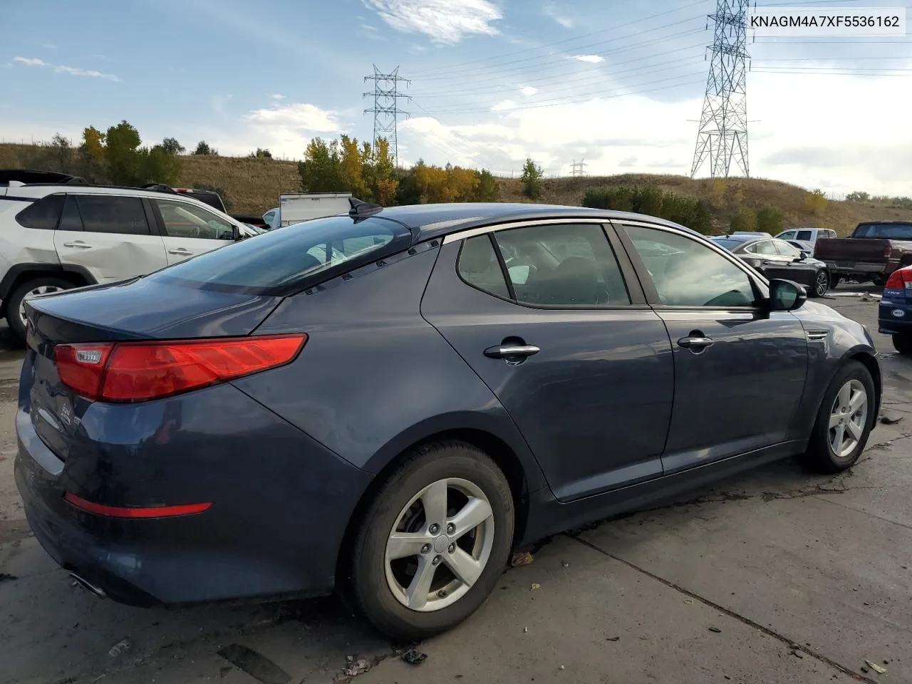 2015 Kia Optima Lx VIN: KNAGM4A7XF5536162 Lot: 74951014