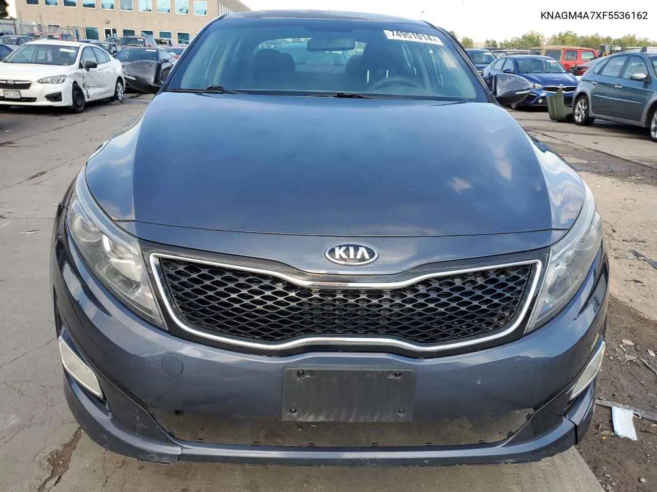 KNAGM4A7XF5536162 2015 Kia Optima Lx