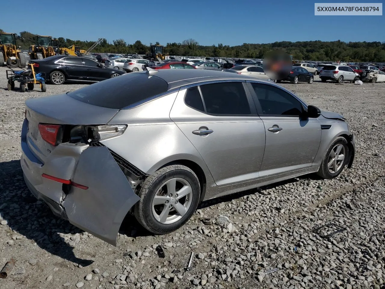 2015 Kia Optima Lx VIN: 5XXGM4A78FG438794 Lot: 74961554