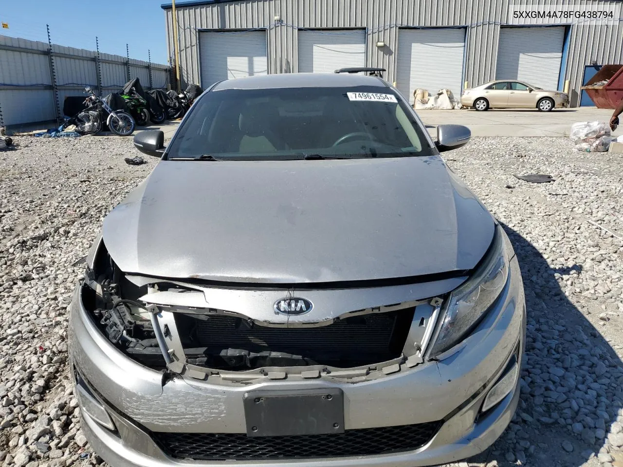 2015 Kia Optima Lx VIN: 5XXGM4A78FG438794 Lot: 74961554