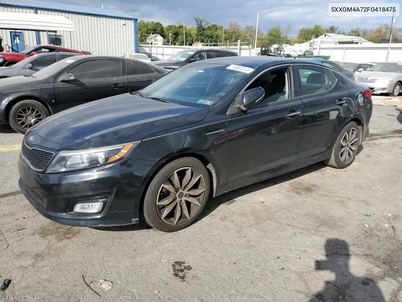 5XXGM4A72FG418475 2015 Kia Optima Lx