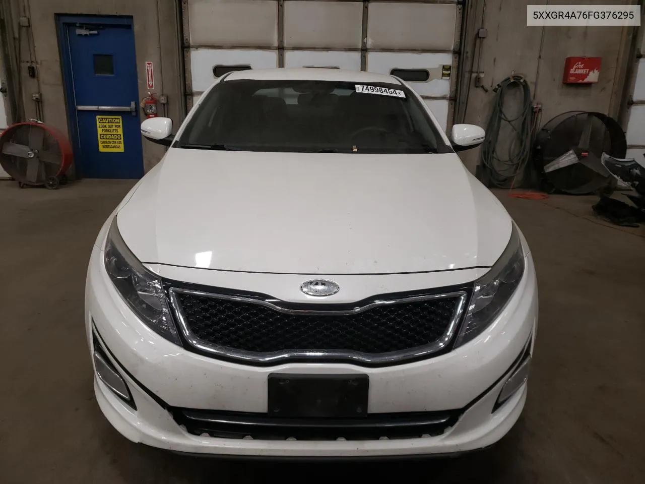 2015 Kia Optima Sx VIN: 5XXGR4A76FG376295 Lot: 74998454