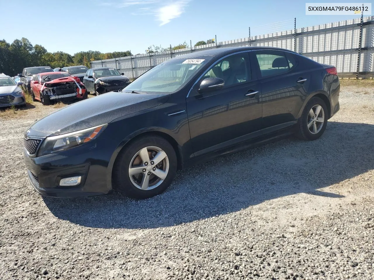 5XXGM4A79FG486112 2015 Kia Optima Lx