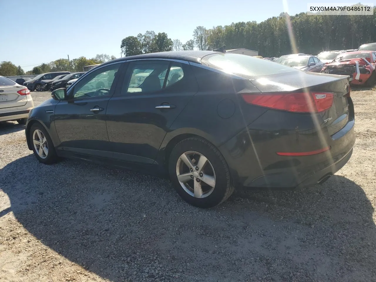 5XXGM4A79FG486112 2015 Kia Optima Lx